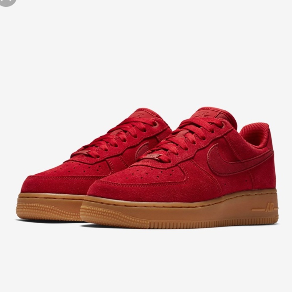 Suede Red Air Force 1